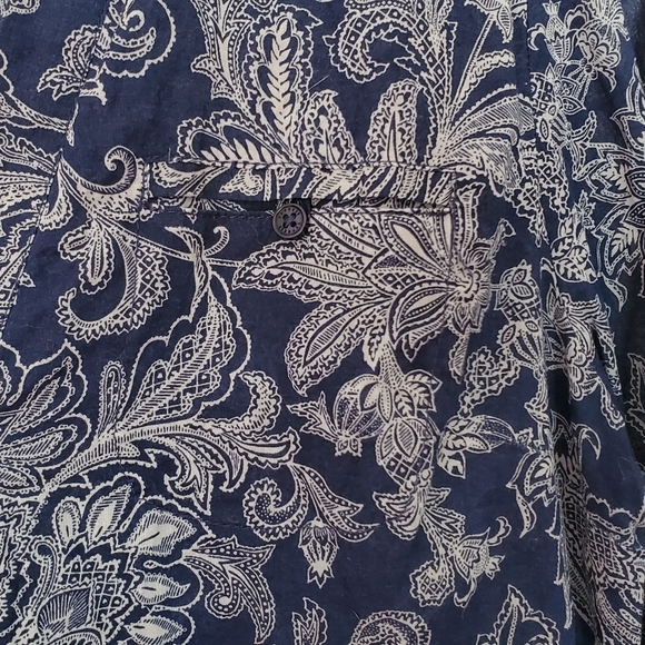 Express small cotton button-down tunic - Picture 6 of 6